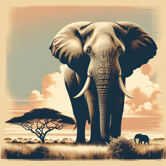 Elefant
"Majestätischer Riese der Savanne"