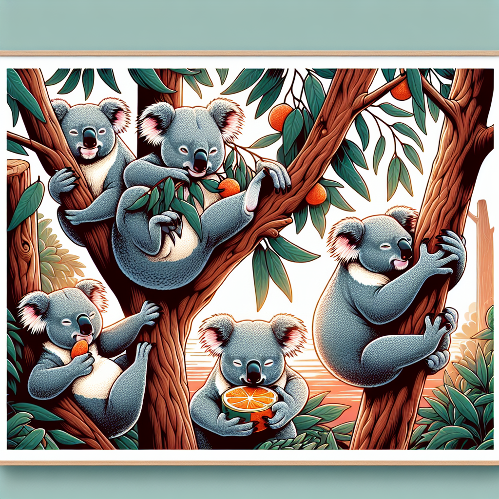 Koalabären - "Die gemütlichen Baumbewohner: Alles über das Leben der Koalas"