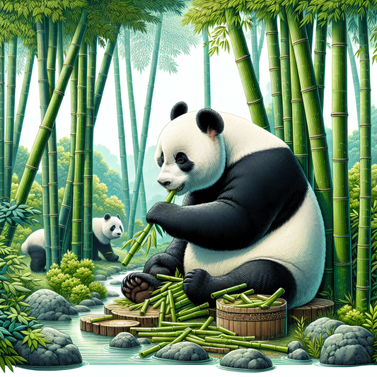 Panda - "Meister des Bambus: Der Lebensraum und die Ernährung des Panda"
