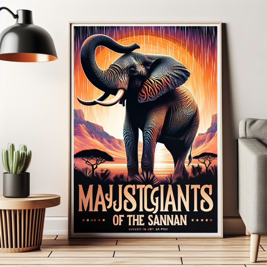 Elefant - "Majestätische Riesen der Savanne"