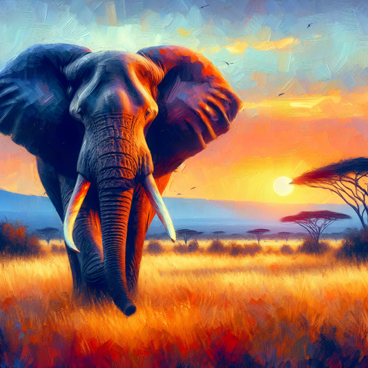Elefant: "Majestätischer Riese der Savanne"