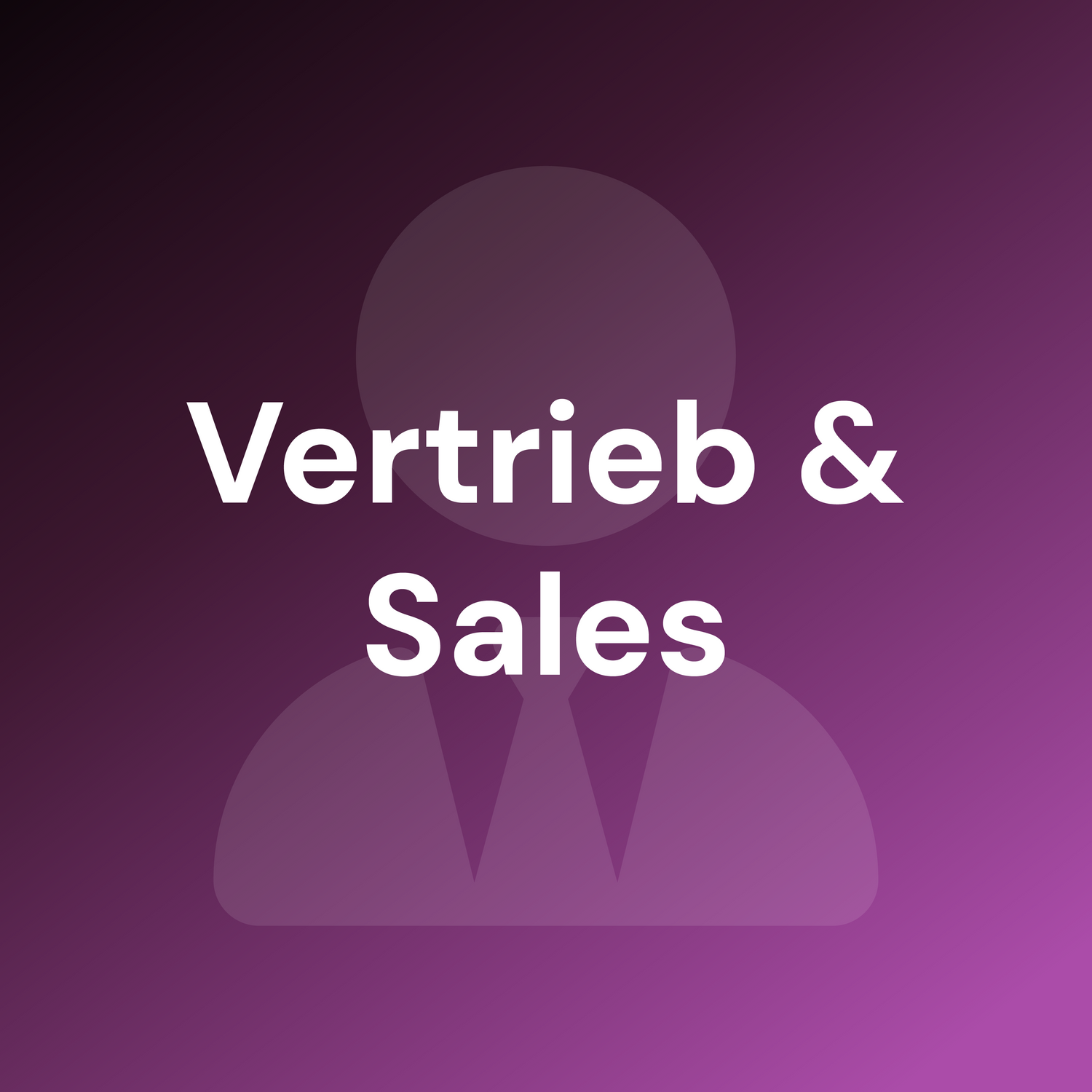 Vertrieb/Sales