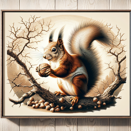 Eichhörnchen - Das flinke Nussknacker-Tier.