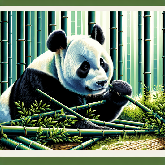 Panda - "Der sanfte Riese im Bambuswald"
