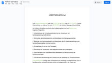Laden Sie das Bild in den Galerie-Viewer, Arbeitszeugnis