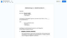 Laden Sie das Bild in den Galerie-Viewer, Arbeitsvertrag-Devisenberaterin