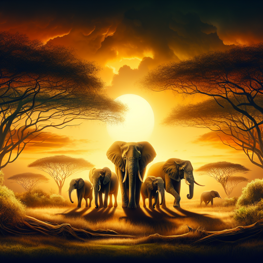 Elefant: "Majestätische Riesen der Savanne"