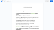 Laden Sie das Bild in den Galerie-Viewer, Arbeitszeugnis