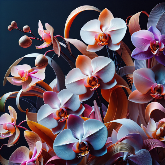 "Die atemberaubende Schönheit der Orchidee - Eine faszinierende Pflanze, die jeden Garten in ein blühendes Paradies verwandelt"