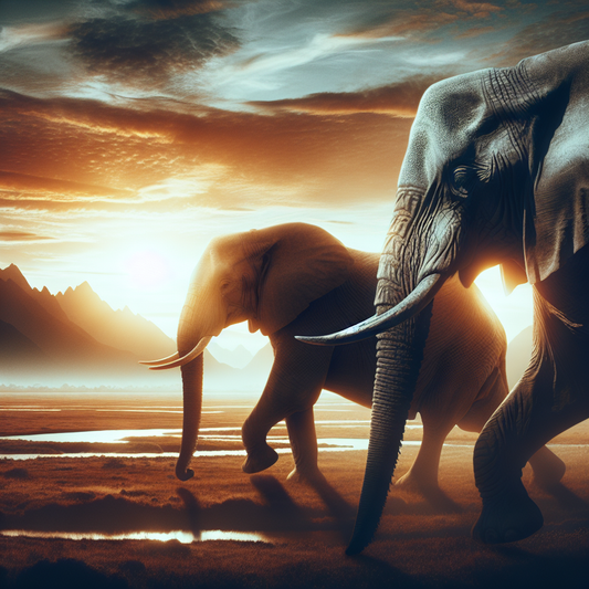 Elefant - Majestätische Riesen: Die faszinierende Welt der Elefanten