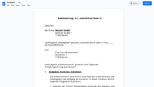 Laden Sie das Bild in den Galerie-Viewer, Arbeitsvertrag-Forsterin