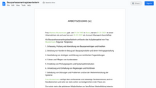 Laden Sie das Bild in den Galerie-Viewer, Arbeitszeugnis