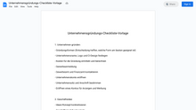 Laden Sie das Bild in den Galerie-Viewer, Checkliste
