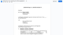 Laden Sie das Bild in den Galerie-Viewer, Arbeitsvertrag-Fachkaufmann-Frau-Verwaltung-Von-Wohnungseigentum