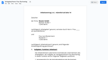 Laden Sie das Bild in den Galerie-Viewer, Arbeitsvertrag-Verlagskaufmann-Frau-Buchverlag