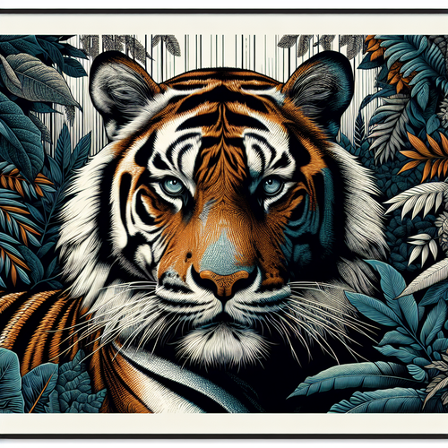 Tiger - Majestätische Raubkatze im Dschungel