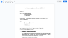 Laden Sie das Bild in den Galerie-Viewer, Arbeitsvertrag-Tierversuchstechnikerin