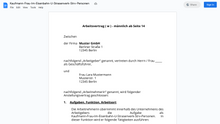 Laden Sie das Bild in den Galerie-Viewer, Arbeitsvertrag-Kaufmann-Frau-Im-Eisenbahn-U-Strasenverk-Strv-Personen