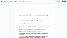 Laden Sie das Bild in den Galerie-Viewer, Arbeitszeugnis