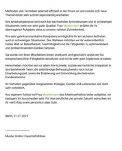 Laden Sie das Bild in den Galerie-Viewer, Arbeitszeugnis-Montageleiterin-Mobel