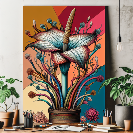 Amorphophallus titanum - Die größte Blume der Welt: Informationen, Anbau und Pflege-Tipps