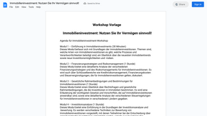 Workshop