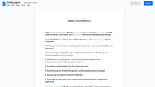 Laden Sie das Bild in den Galerie-Viewer, Arbeitszeugnis