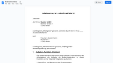 Laden Sie das Bild in den Galerie-Viewer, Arbeitsvertrag-Bodenstewardess