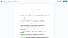 Laden Sie das Bild in den Galerie-Viewer, Arbeitszeugnis