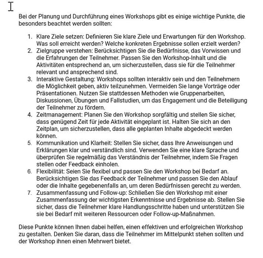 Workshop - Kreatives Schreiben: Die Kunst des Wortflusses