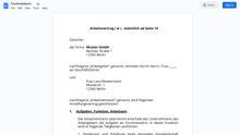 Laden Sie das Bild in den Galerie-Viewer, Arbeitsvertrag-Forstmeisterin