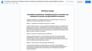Workshop