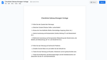 Laden Sie das Bild in den Galerie-Viewer, Checkliste