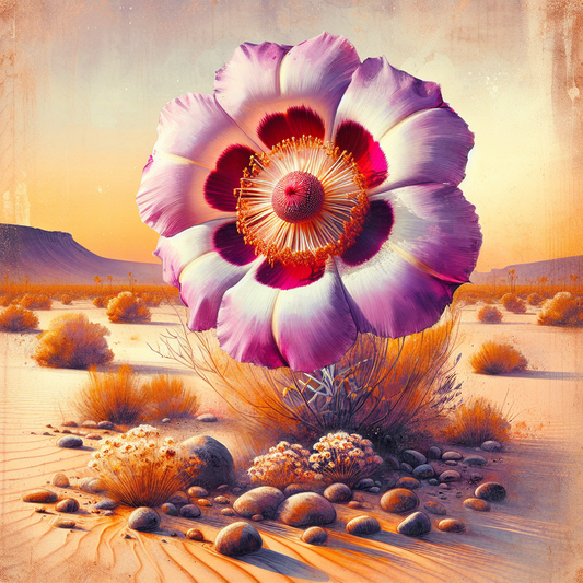 "Die australische Wüstenrose: Alles über die faszinierende Sturt's Desert Rose"