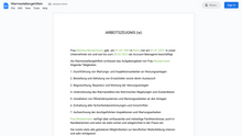 Laden Sie das Bild in den Galerie-Viewer, Arbeitszeugnis