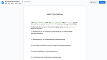 Laden Sie das Bild in den Galerie-Viewer, Arbeitszeugnis