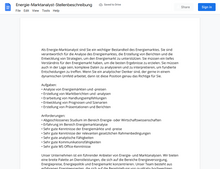 Laden Sie das Bild in den Galerie-Viewer, Stellenbeschreibung