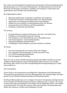 Stellenbeschreibung-Pharmareferent