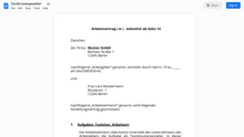 Laden Sie das Bild in den Galerie-Viewer, Arbeitsvertrag-Textilmustergestalter