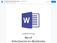 Laden Sie das Bild in den Galerie-Viewer, Arbeitsvertrag-Schulleiterin-Musikschulen