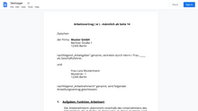 Laden Sie das Bild in den Galerie-Viewer, Arbeitsvertrag-Steinsager