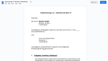 Laden Sie das Bild in den Galerie-Viewer, Arbeitsvertrag-Sammlungs-U-Ahnliche-Aufseherin