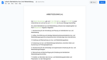 Laden Sie das Bild in den Galerie-Viewer, Arbeitszeugnis