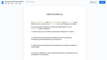 Laden Sie das Bild in den Galerie-Viewer, Arbeitszeugnis