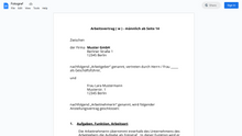 Laden Sie das Bild in den Galerie-Viewer, Arbeitsvertrag-Fotograf 
