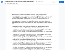 Laden Sie das Bild in den Galerie-Viewer, Stellenbeschreibung