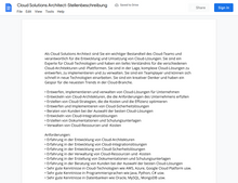 Laden Sie das Bild in den Galerie-Viewer, Stellenbeschreibung