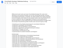 Laden Sie das Bild in den Galerie-Viewer, Stellenbeschreibung