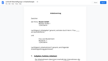 Laden Sie das Bild in den Galerie-Viewer, Arbeitsvertrag-Lehrkraft-Beschaftigungs-U-Arbeitstherapie