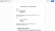 Laden Sie das Bild in den Galerie-Viewer, Arbeitsvertrag-Technikubersetzerin-Fh